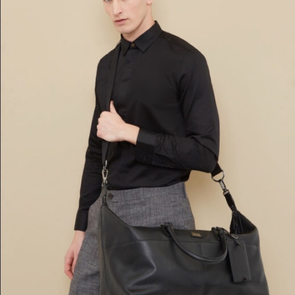 Ted Baker Leather Holdall - Picture 2 of 2